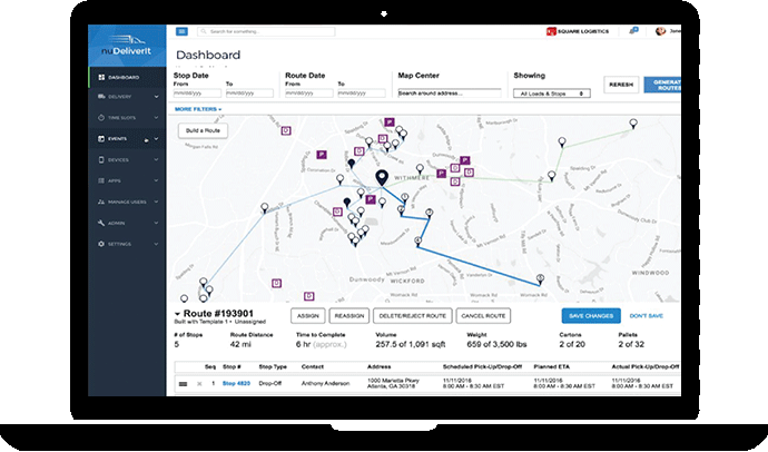 AI Enabled Route Planning & Dispatch - nuVizz