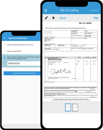 Contactless Proof of Delivery App - nuVizz