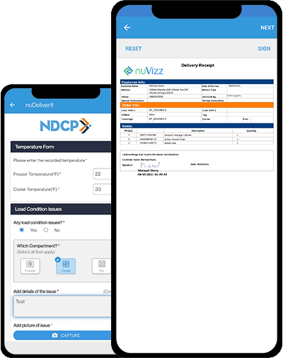 Delivery eDocument Management - nuVizz
