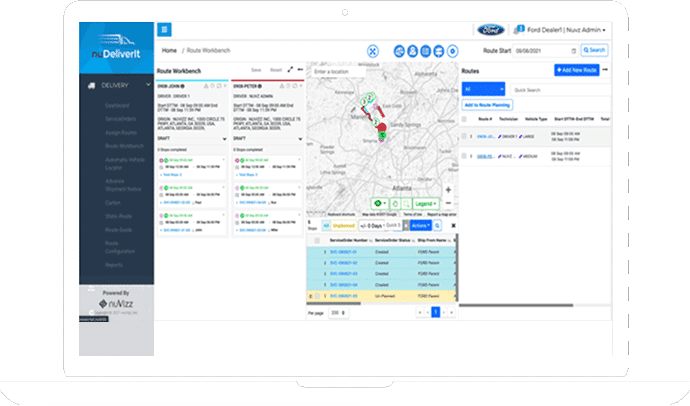 Vehicle Routing & Scheduling - nuVizz