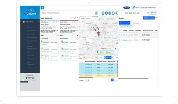 Vehicle Routing & Scheduling - nuVizz