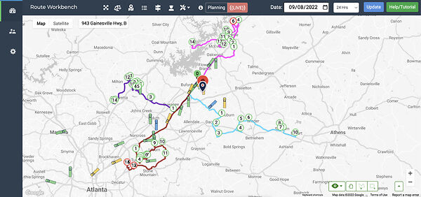 Route Optimization - nuVizz