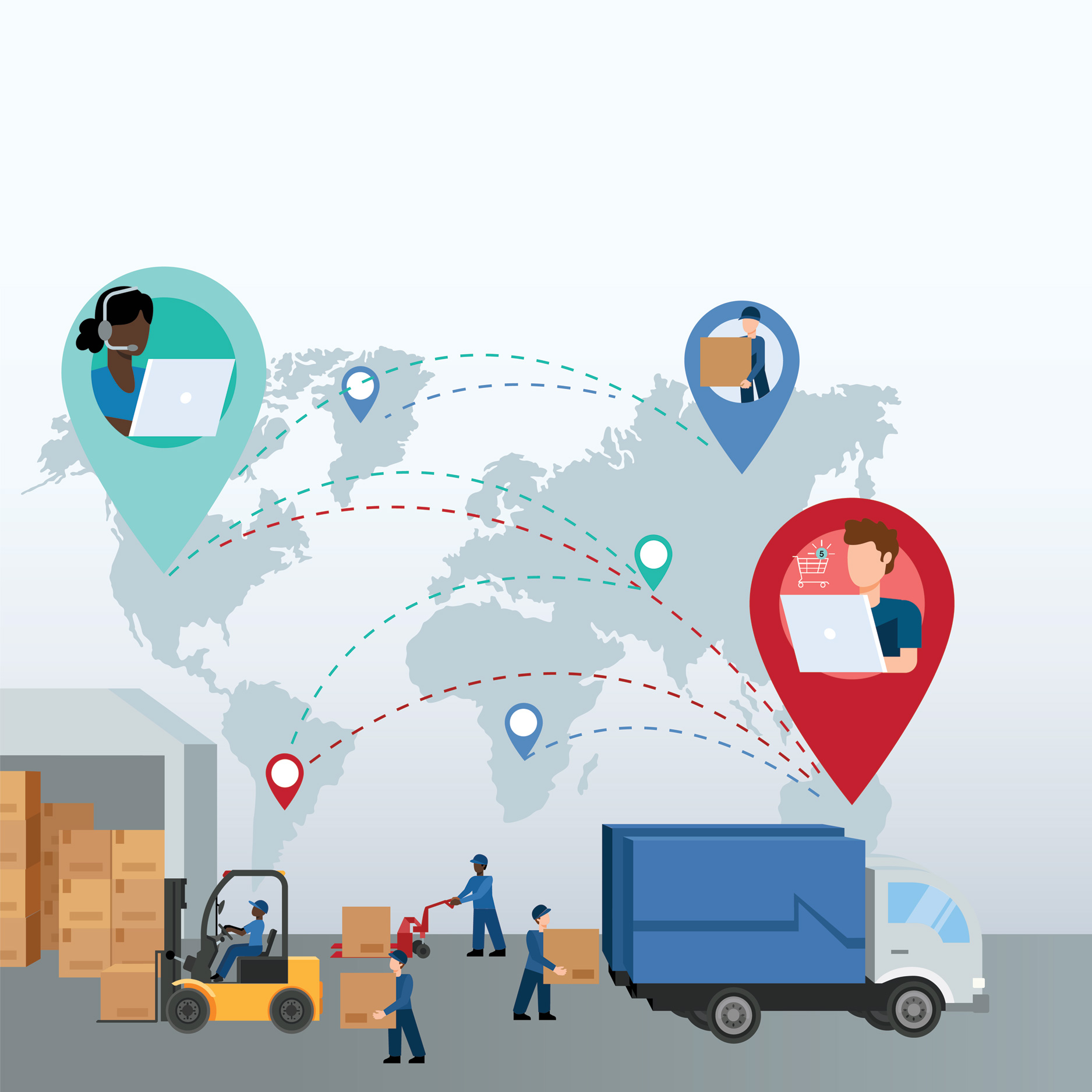 Manage complex delivery network ecosystem