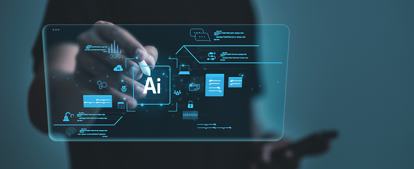 Team using AI tools to build and train enterprise AI applications