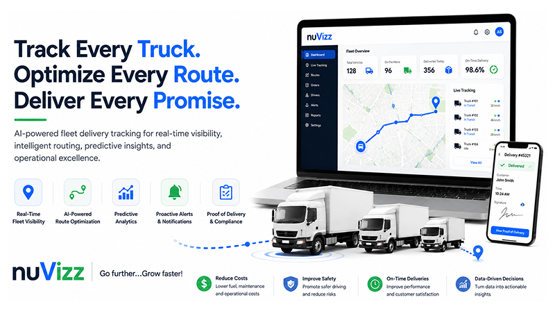 Fleet Delivery Truck Tracking Benefits, Technologies, and Best Practices